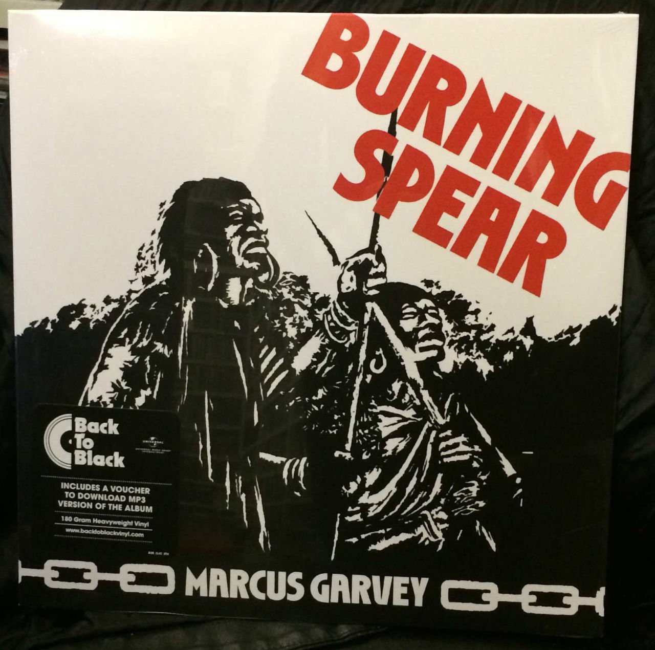 BURNING SPEAR - MARCUS GARVEY 180 GR LP SIFIR