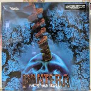 PANTERA – FAR BEYOND DRIVEN (1994) - LP 2021 REISSUE REPRESS LIMITED EDITION WHITE & BLUE MARBLED VINYL SIFIR PLAK