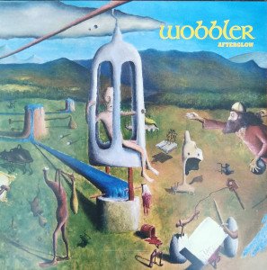 WOBBLER - AFTERGLOW (2009) LP BLUE & BLACK MARBLED COLORED SIFIR PLAK