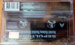 SEPULTURA - MORBID VISIONS / BESTIAL DEVASTATION HOLOGRAM CASSETTE MADE IN TURKEY ''NEW''