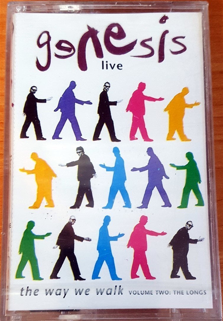 GENESIS - LIVE THE WAY WE WALK VOLUME TWO: THE LONGS (1993) RAKS CASSETTE MADE IN TURKEY ''NEW''