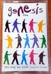 GENESIS - LIVE THE WAY WE WALK VOLUME TWO: THE LONGS (1993) RAKS CASSETTE MADE IN TURKEY ''NEW''