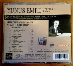 AHMED ADNAN SAYGUN YUNUS EMRE OROTORYOSU (2011) CD 2015 AK MÜZİK BASKISI 2.EL