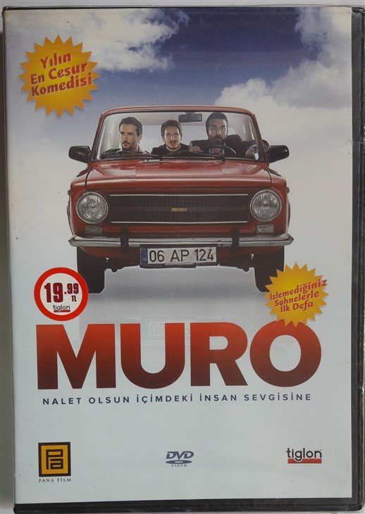 MURO - MUSTAFA ÜSTÜNDAĞ - ŞEFİK ONATOĞLU - ZÜBEYR ŞAŞMAZ - DVD SIFIR