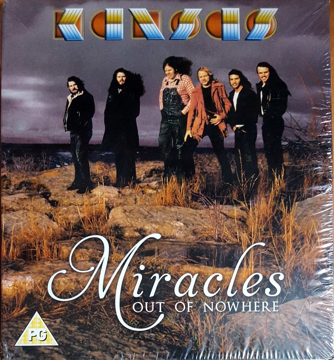 KANSAS - MIRACLES OUT OF NOWHERE (2015) CD+DVD SIFIR