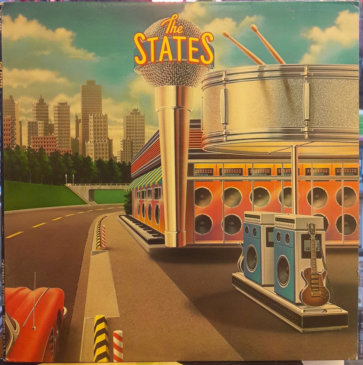 THE STATES - THE STATES (1979) - PLAK 2.EL
