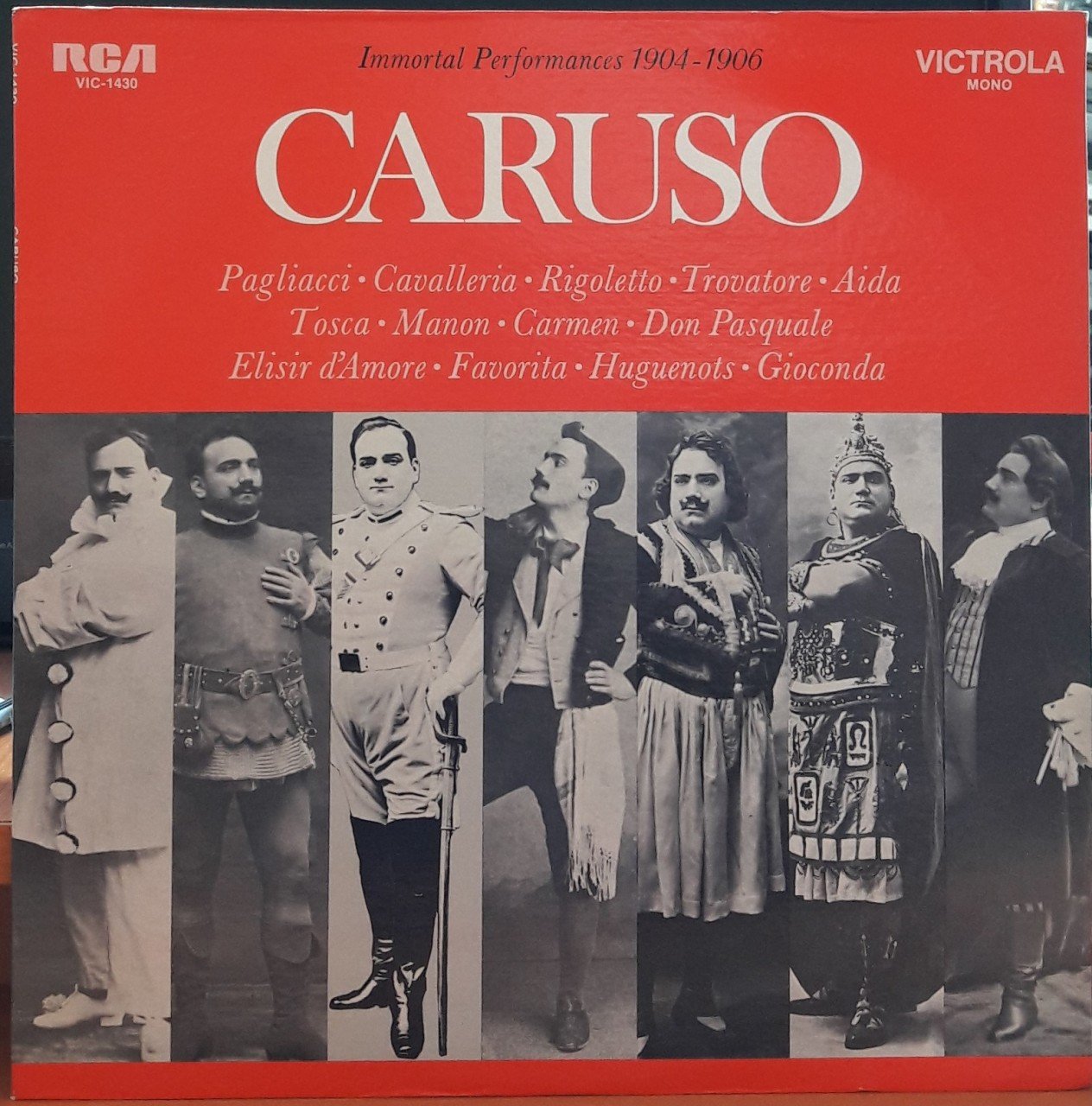 ENRICO CARUSO - IMMORTAL PERFORMANCES 1904-1906 - PLAK 2.EL