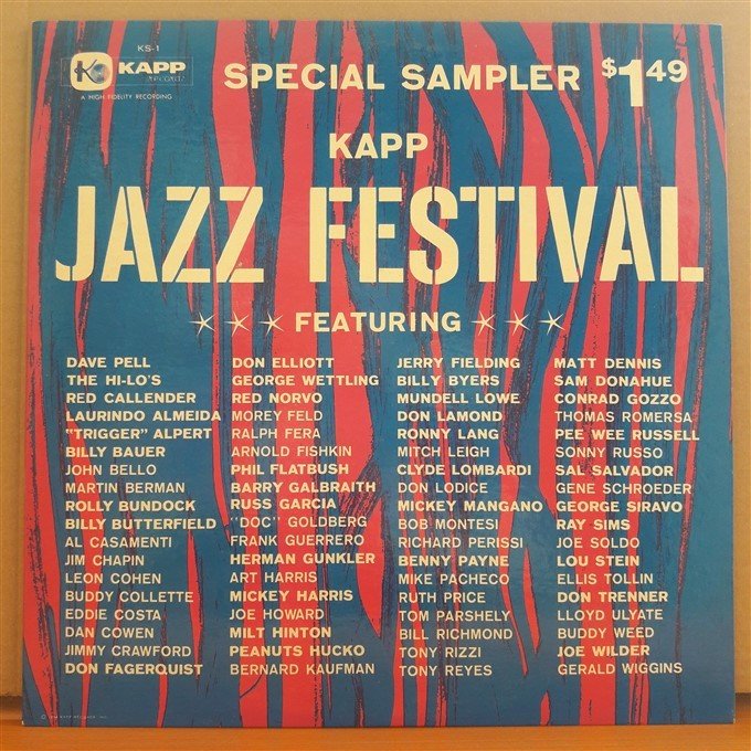 SPECIAL SAMPLER KAPP JAZZ FESTIVAL - LP 2.EL PLAK