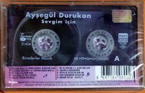 AYŞEGÜL DURUKAN - SEVGİM İÇİN (1999) - KASET SIFIR