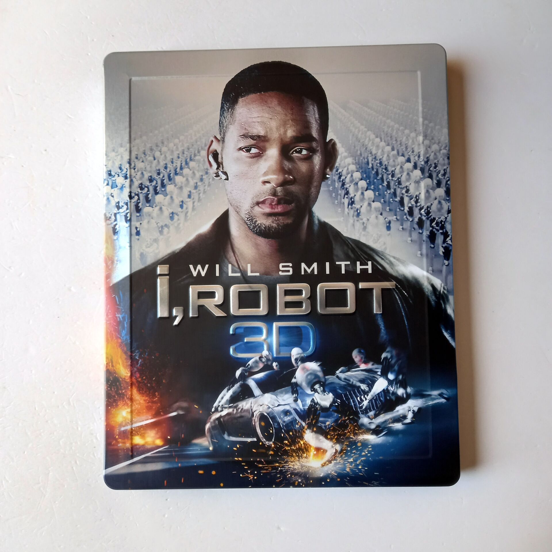 I, ROBOT 3D - WILL SMITH, BRIDGET MOYNAHAN - YÖN.: ALEX PROYAS - BLU-RAY STEELBOOK METAL KUTU 2.EL