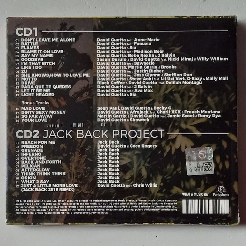 DAVID GUETTA – 7 (2018) - CD AMBALAJINDA SIFIR