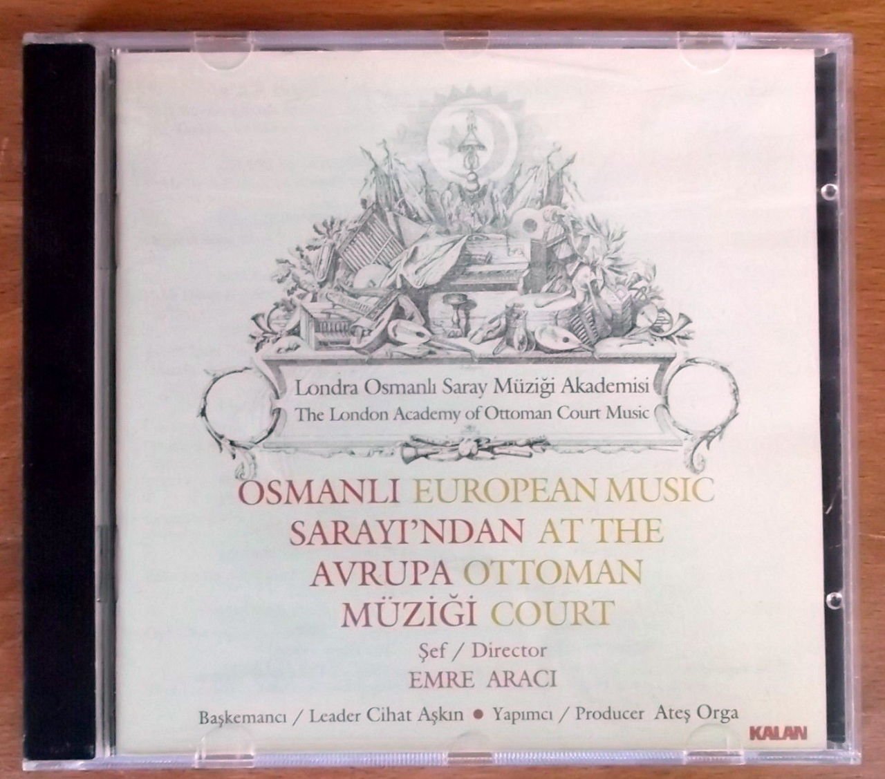 EMRE ARACI - OSMANLI SARAYINDAN AVRUPA MÜZİĞİ CD