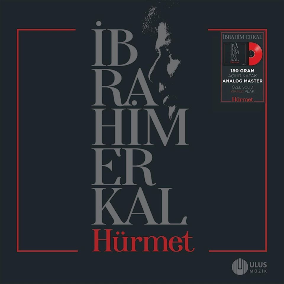 İBRAHİM ERKAL SAYGI ALBÜMÜ - HÜRMET VOL 1 / LİNET FUNDA ARAR KUBAT AYDİLGE MELEK MOSSO HAKAN ALTUN ... (2024) - LP 180GR GATEFOLD KIRMIZI RENKLİ SIFIR PLAK