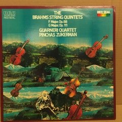 BRAHMS STRING QUINTETS GUARNERI QUARTET PINCHAS ZUKERMAN 2.EL PLAK