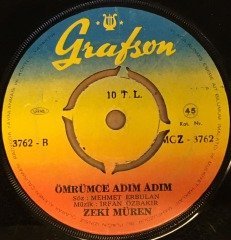 ZEKİ MÜREN - KISKANIRIM / ÖMRÜMCE ADIM ADIM 7'' 45LİK