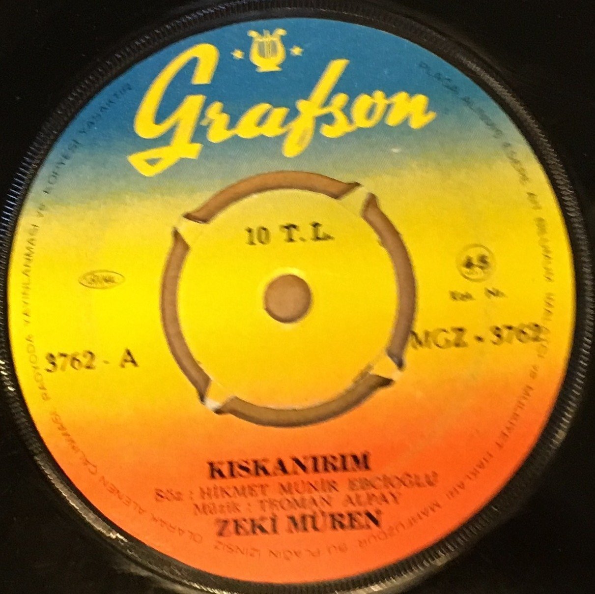 ZEKİ MÜREN - KISKANIRIM / ÖMRÜMCE ADIM ADIM 7'' 45LİK