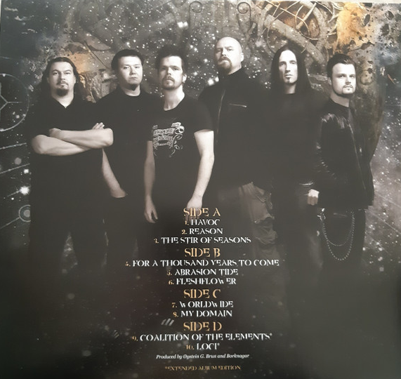 BORKNAGAR - UNIVERSAL (2010) - 2xLP 2023 REISSUE TRANSPARENT YELLOW VINYL SIFIR PLAK
