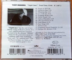 TERRY MARSHALL - NIGHT LINES (1993) INNOVATIVE COMMUNICATION CD 2.EL