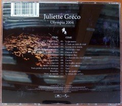 JULIETTE GRECO - OLYMPIA 2004 (2004) - 2CD 2.EL