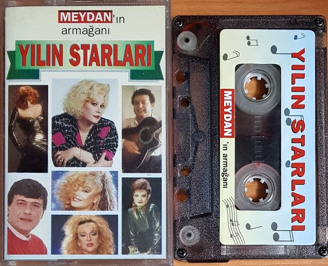 MEYDAN'IN ARMAĞANI / YILIN STARLARI / KAYAHAN, NİLÜFER, BERGEN, ADNAN ŞENSES, FERDİ ÖZBEĞEN, AŞKIN / MEYDAN PROMO KASET 2.EL