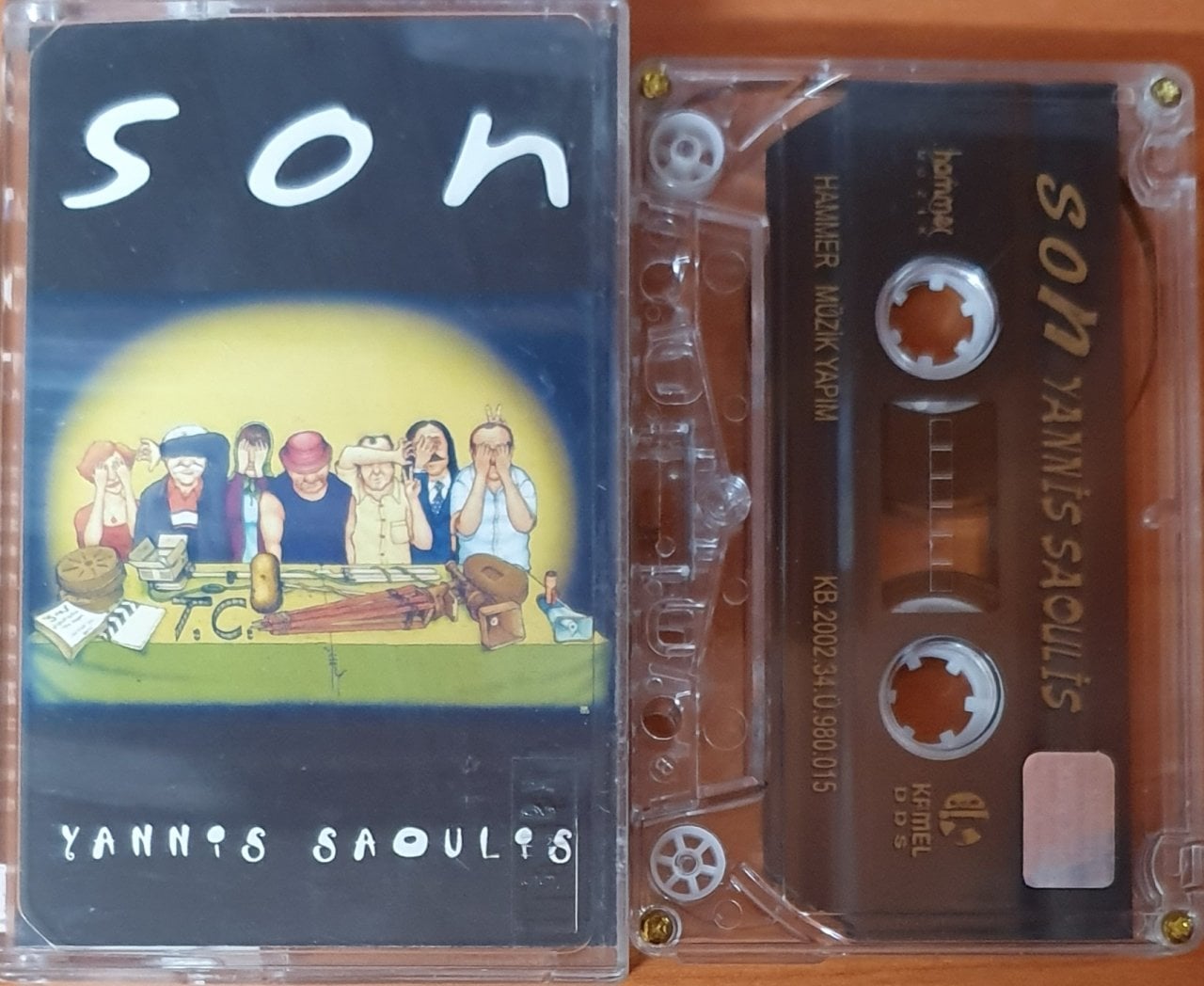 SON SOUNDTRACK / YANNİS SAOULİS (2002) HAMMER MÜZİK KASET 2.EL
