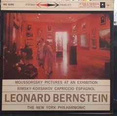 MOUSSORGSKY: PICTURES AT AN EXHIBITION, RIMSKY-KORSAKOV: CAPRICCIO ESPAGNOL, THE NEW YORK PHILHARMONIC, LEONARD BERNSTEIN - PLAK 2.EL