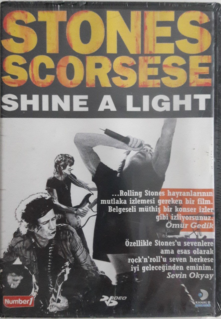 STONES SCORSESE SHINE A LIGHT - ROLLING STONES - MARTIN SCORSESE (BELGESEL) - DVD SIFIR