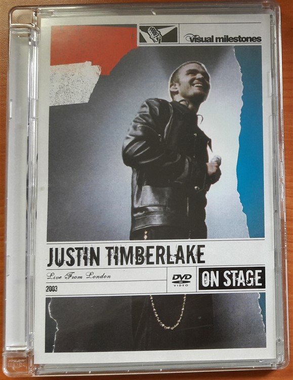 JUSTIN TIMBERLAKE - LIVE FROM LONDON 2003 (2011) - DVD 2.EL JEWEL CASE