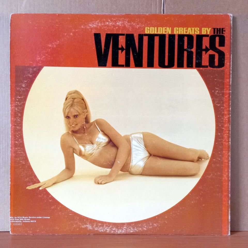 THE VENTURES – GOLDEN GREATS BY THE VENTURES (1967) - LP 2.EL PLAK