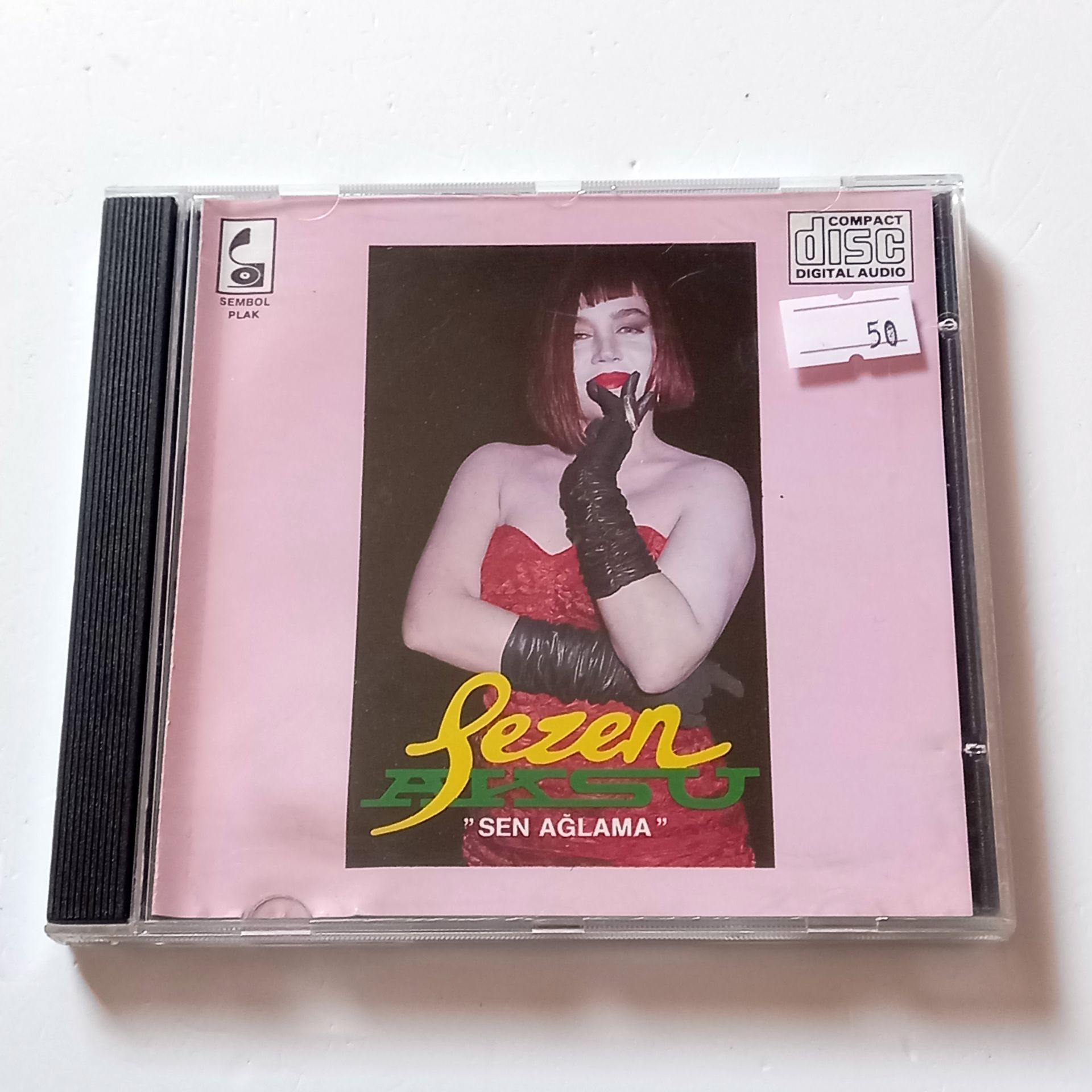 SEZEN AKSU - SEN AĞLAMA - CD SEMBOL PLAK İKİNCİ EL