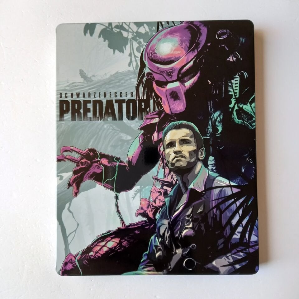 PREDATOR - ARNOLD SCHWARZENEGGER, CARL WEATHERS - YÖN.: JOHN MCTIERNAN - BLU-RAY STEELBOOK METAL KUTU 2.EL TÜRKÇE ALTYAZI YOKTUR