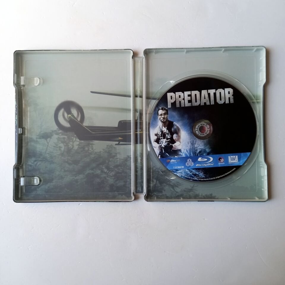 PREDATOR - ARNOLD SCHWARZENEGGER, CARL WEATHERS - YÖN.: JOHN MCTIERNAN - BLU-RAY STEELBOOK METAL KUTU 2.EL TÜRKÇE ALTYAZI YOKTUR