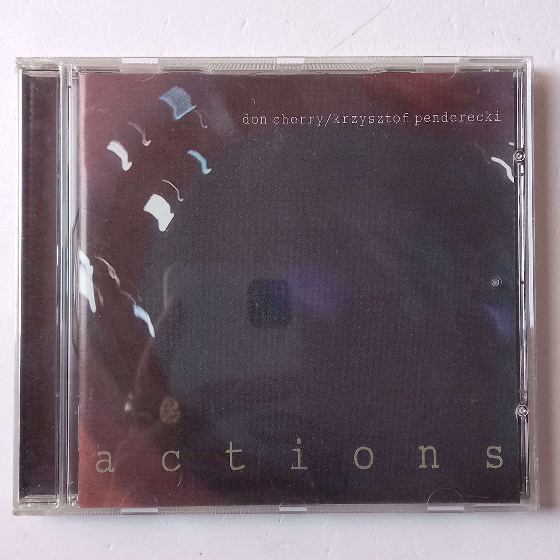DON CHERRY, KRZYSZTOF PENDERECKI – ACTIONS (1971) - CD 2001 REMASTERED REISSUE 2.EL