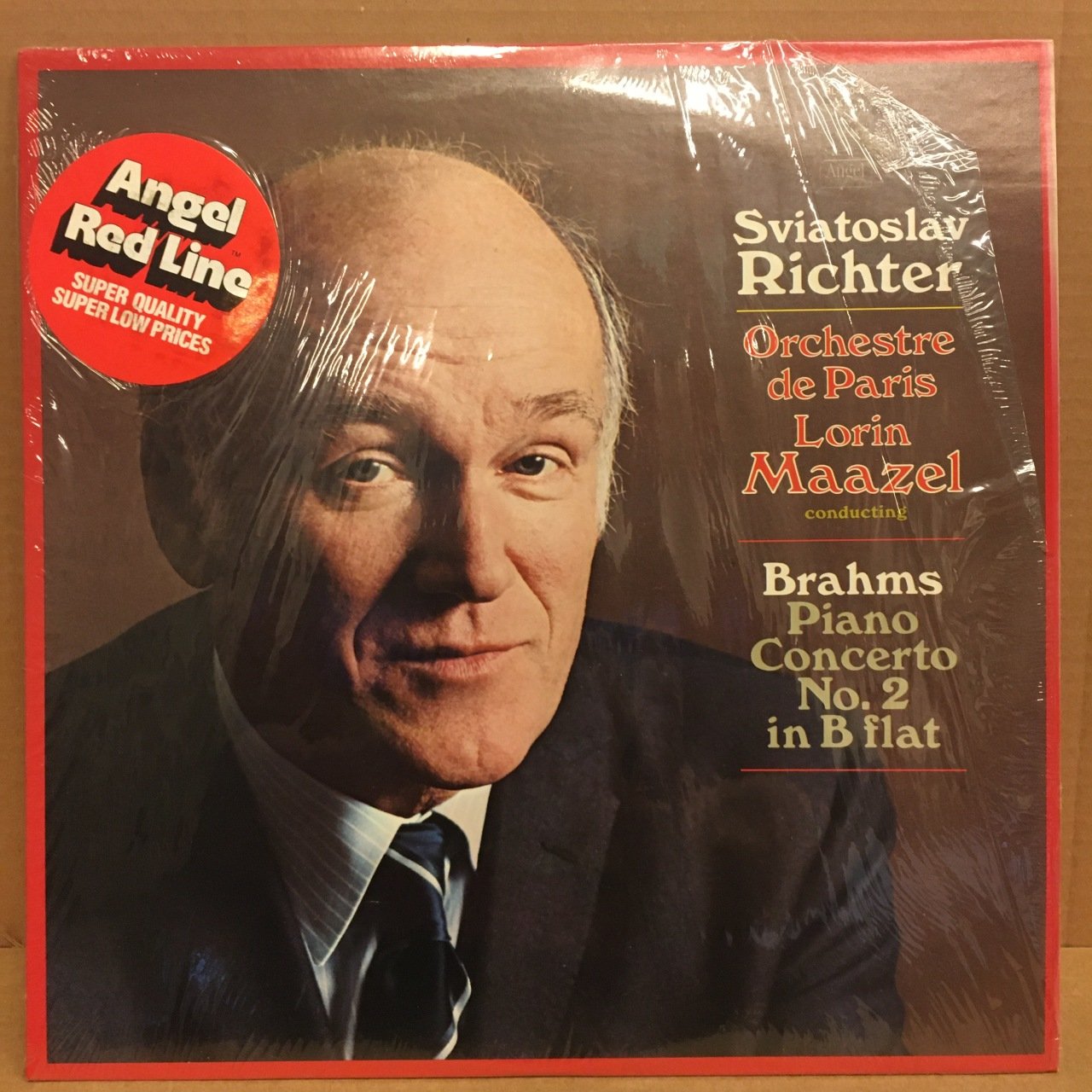 BRAHMS PIANO CONCERTO NO 2 SVIATOSLAV RICHTER LORIN MAAZEL 2.EL PLAK