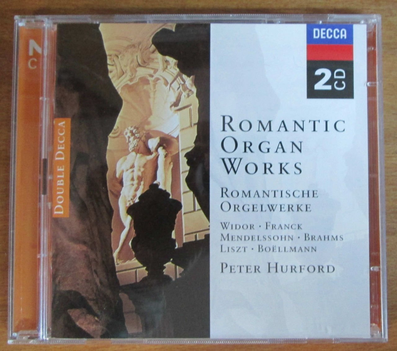 ROMANTIC ORGAN WORKS - DECCA 2CD 2.EL