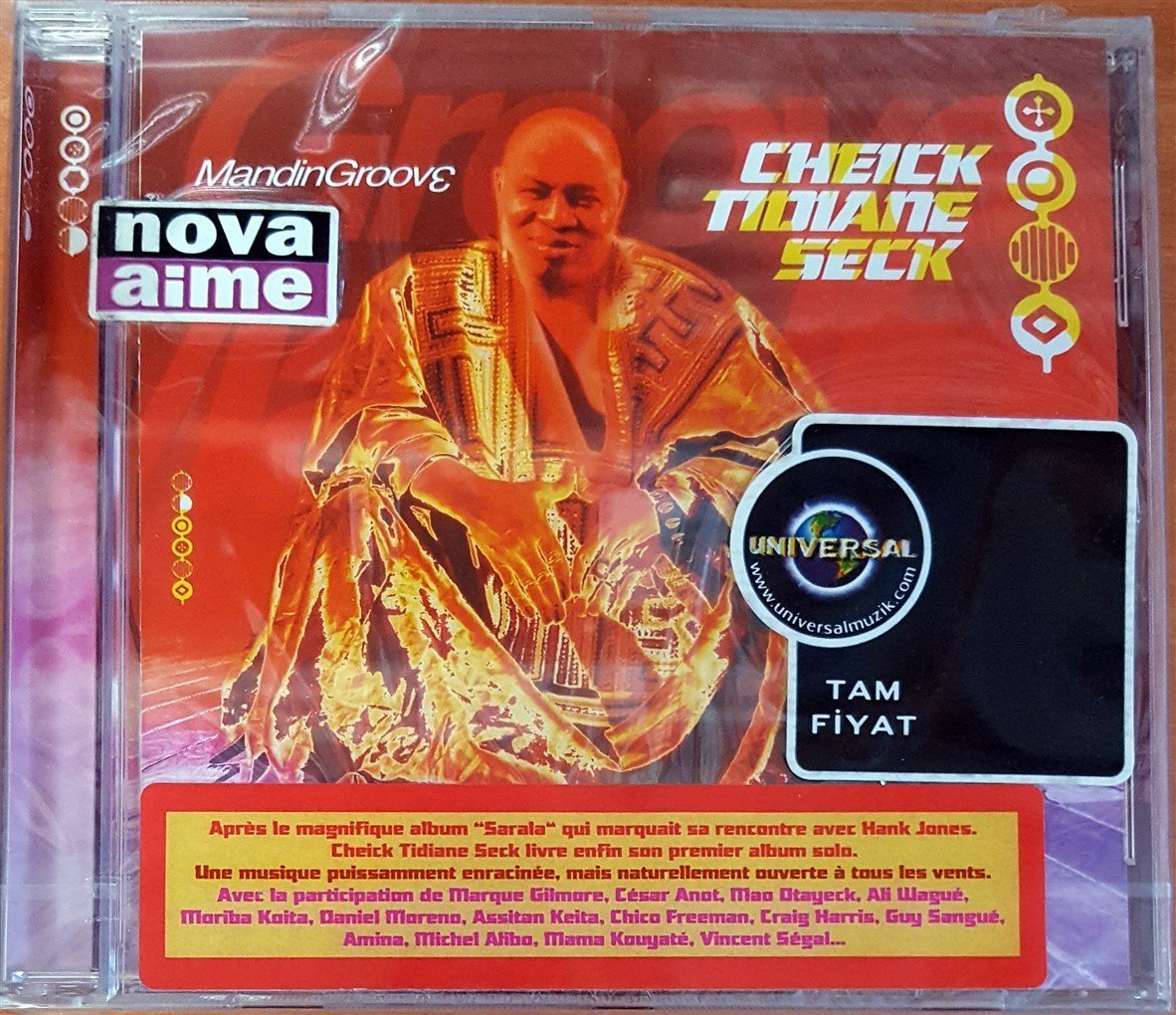 CHEICK TIDIANE SECK - MANDIN GROOVE (2003) CD SIFIR