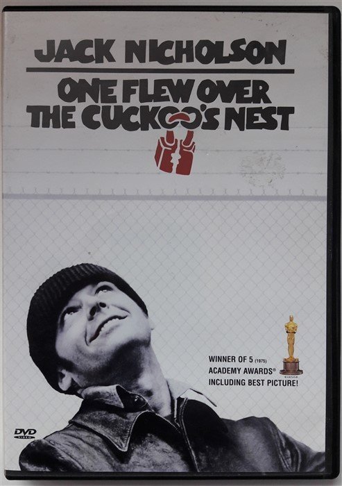 ONE FLEW OVER THE CUCKOO'S NEST - GUGUK KUŞU - JACK NICHOLSON - MILOS FORMAN - DVD 2.EL