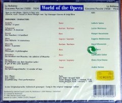 LA BOHEME / GIACOMO PUCCINI (1996) WORLD OF THE OPERA 2CD SIFIR
