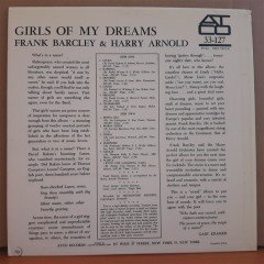 GIRLS OF MY DREAMS - FRANK BARCLEY & HARRY ARNOLD - LP 2.EL PLAK