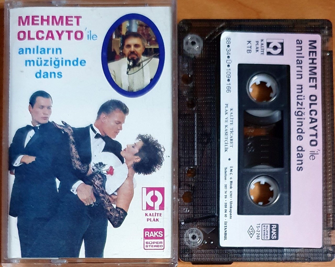 MEHMET OLCAYTO - ANILARIN MÜZİĞİNDE DANS (1988) - KASET KALİTE 2.EL