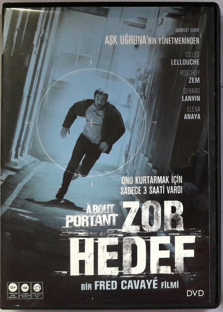ZOR HEDEF - À BOUT PORTANT - GILLES LELLOUCHE - FRED CAVAYÉ - DVD 2.EL