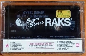 AYSEL ŞEKER - KİLİM / BİRİBİRİLERİNE (1990) - KASET SIFIR