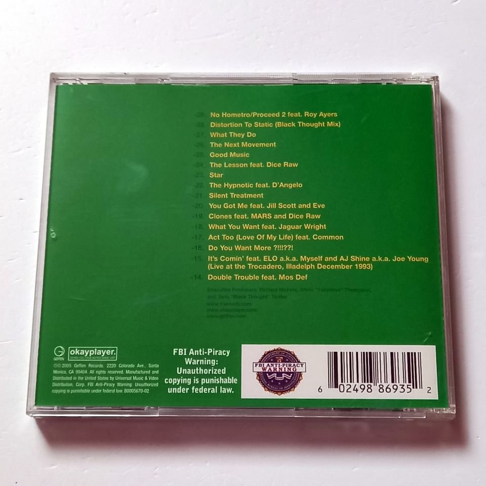 THE ROOTS – HOME GROWN! THE BEGINNER\'S GUIDE TO UNDERSTANDING THE ROOTS, VOLUME ONE (2005) - CD COMPILATION 2.EL
