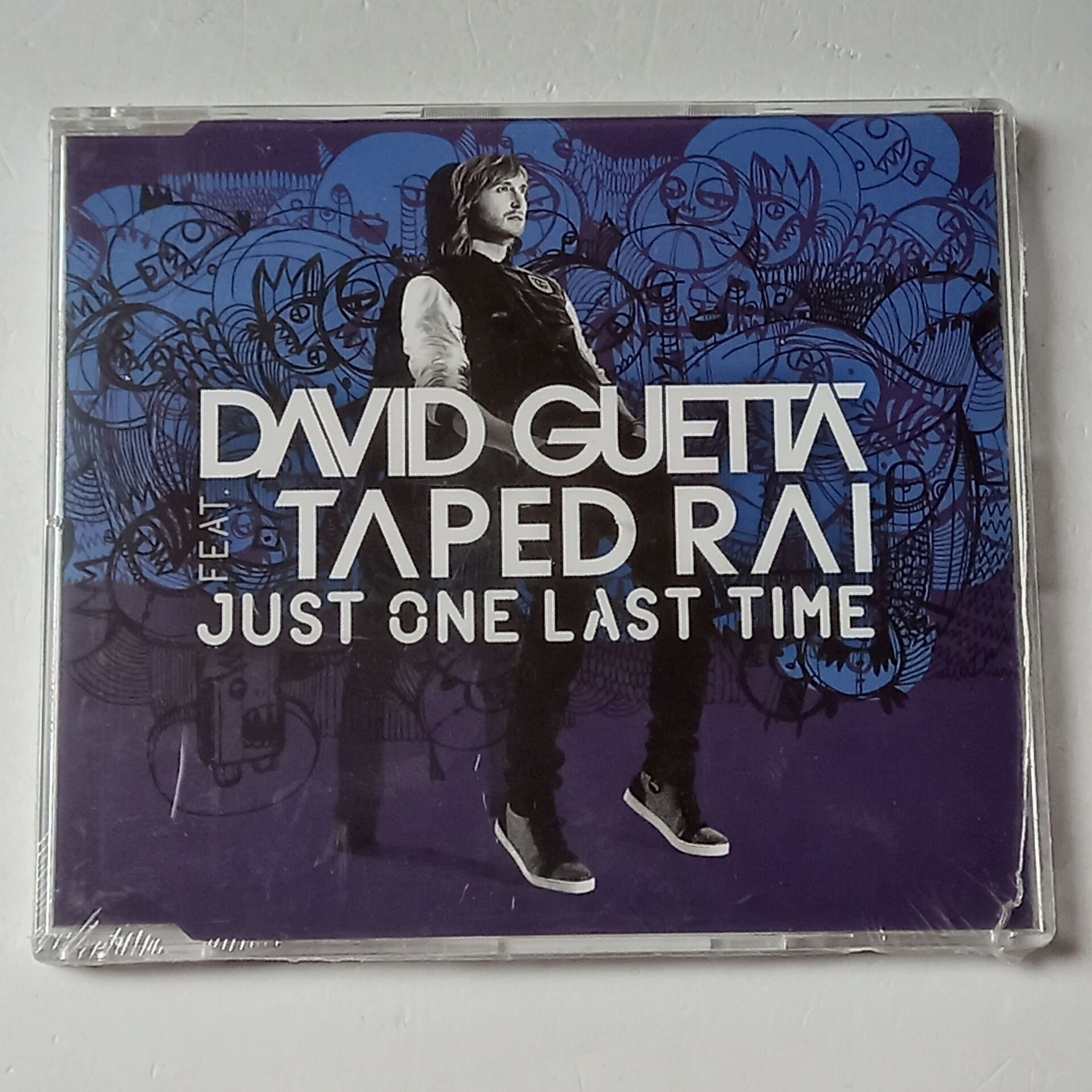 DAVID GUETTA FEAT. TAPED RAI – JUST ONE LAST TIME (2013) - CD MAXI-SINGLE AMBALAJINDA SIFIR