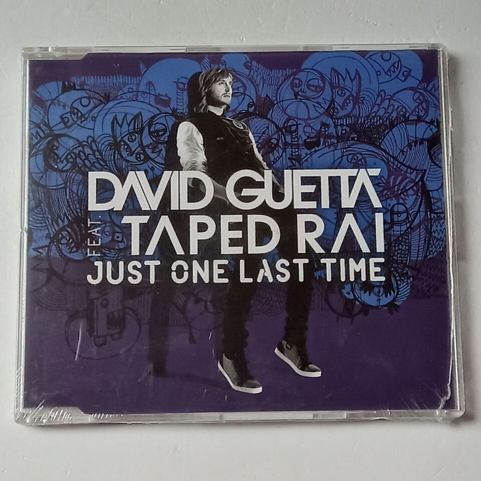 DAVID GUETTA FEAT. TAPED RAI – JUST ONE LAST TIME (2013) - CD MAXI-SINGLE AMBALAJINDA SIFIR