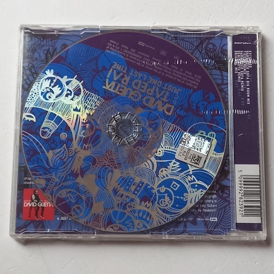 DAVID GUETTA FEAT. TAPED RAI – JUST ONE LAST TIME (2013) - CD MAXI-SINGLE AMBALAJINDA SIFIR