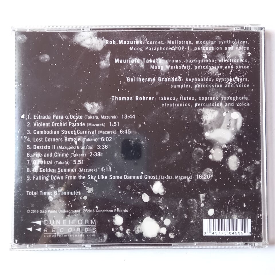 SAO PAULO UNDERGROUND – CANTOS INVISIVEIS (2016) - CD 2.EL