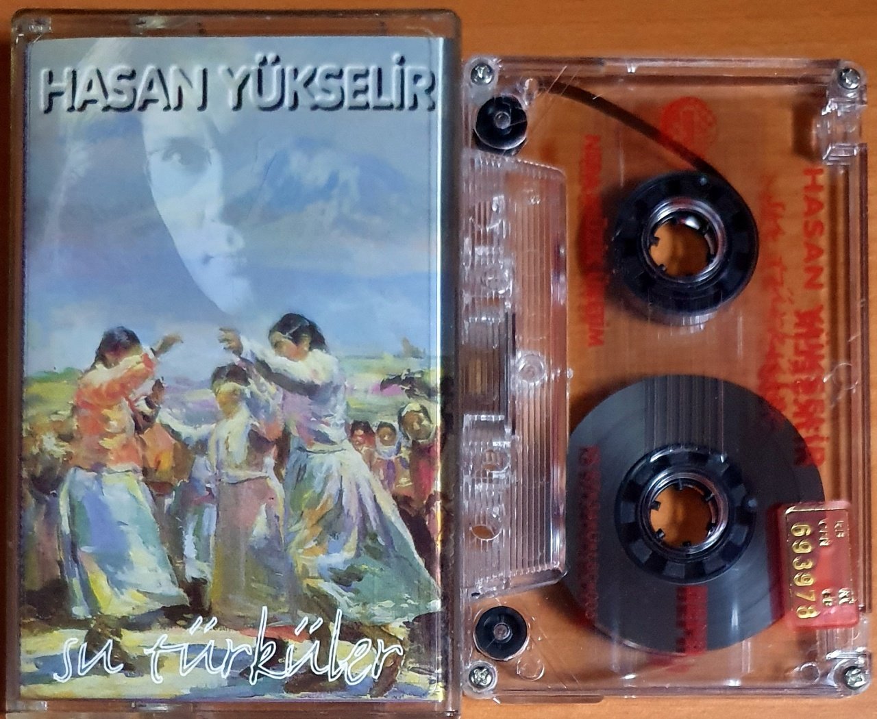 HASAN YÜKSELİR - SU TÜRKÜLER (1997) - KASET NEPA MÜZİK 2.EL