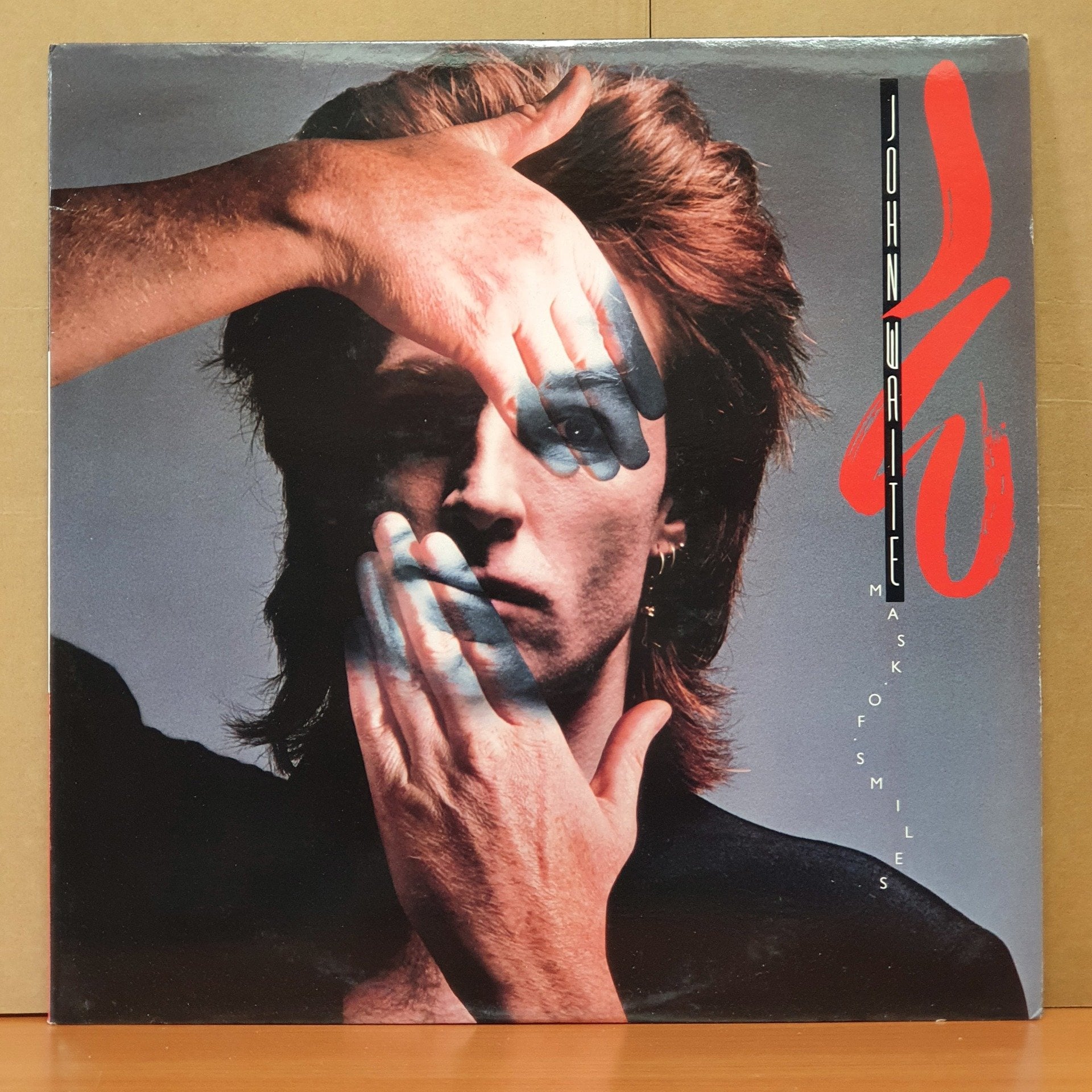 JOHN WAITE - MASK OF SMILES (1984) - LP 2.EL PLAK