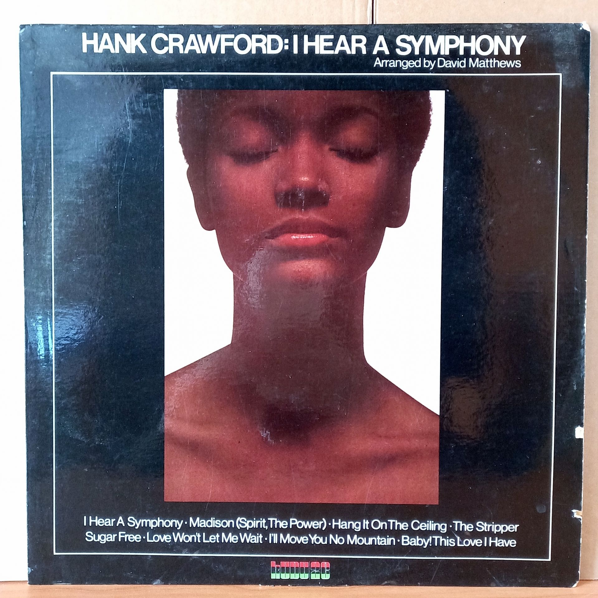 HANK CRAWFORD – I HEAR A SYMPHONY (1975) - LP 2.EL PLAK